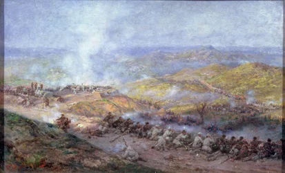 Una Escena de la Guerra Ruso-Turca en 1877-78, 1884